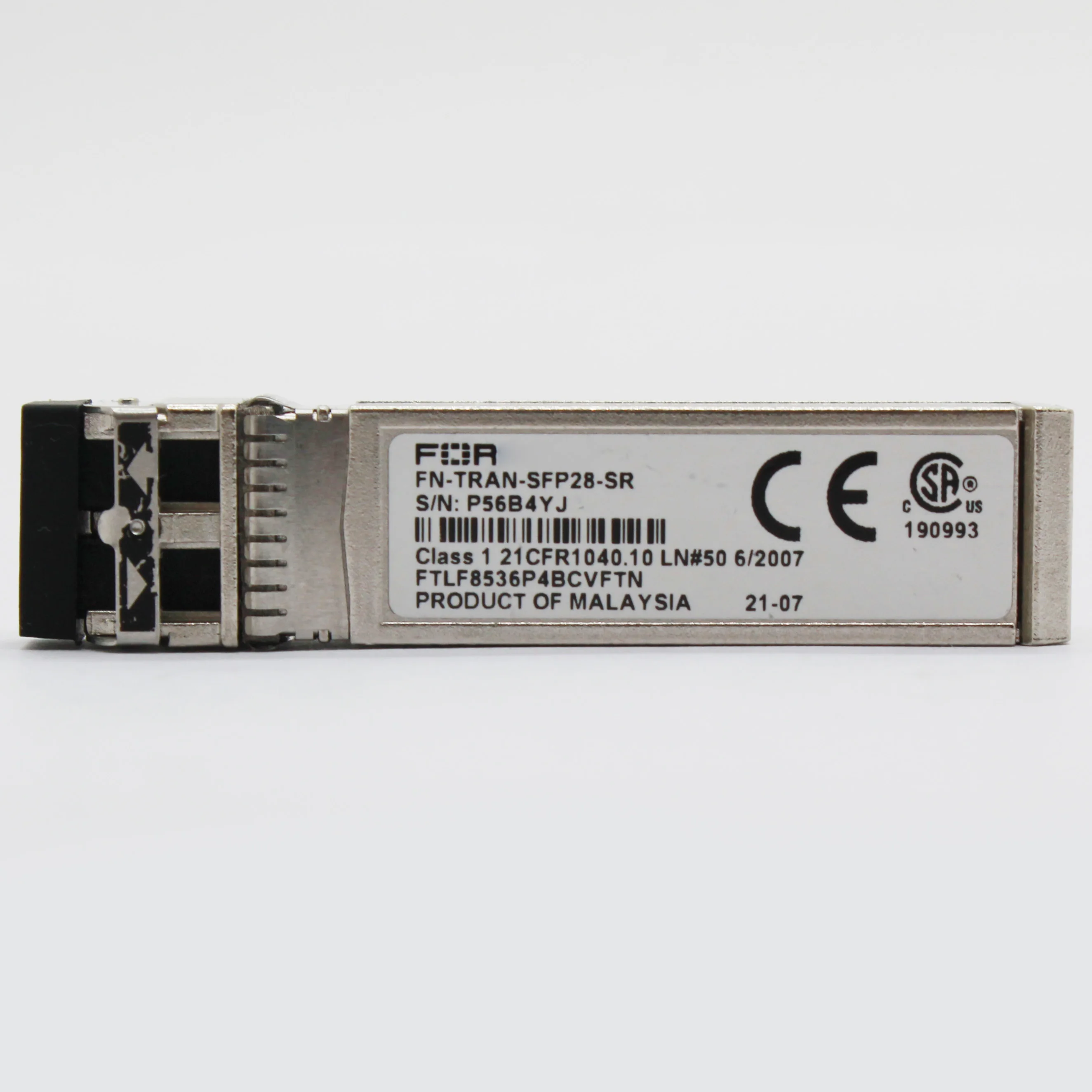 For Original Fortinet FN-TRAN-SFP28-SR 25GE 850nm 300m MMF FTLF8536P4BCVFTN Transceiver