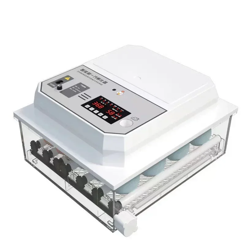 Incubadora de huevos, incubadora pequeña automática inteligente para el hogar, pollito, pato, ganso, paloma, codorniz