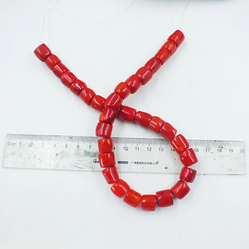 

1 strand of natural coral beads 16”