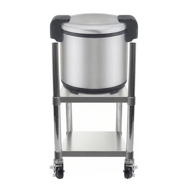

Stainless steel pot storage rack Rice cooker bracket with pulley Commercial restaurant Hotel kitchen 1.2mm