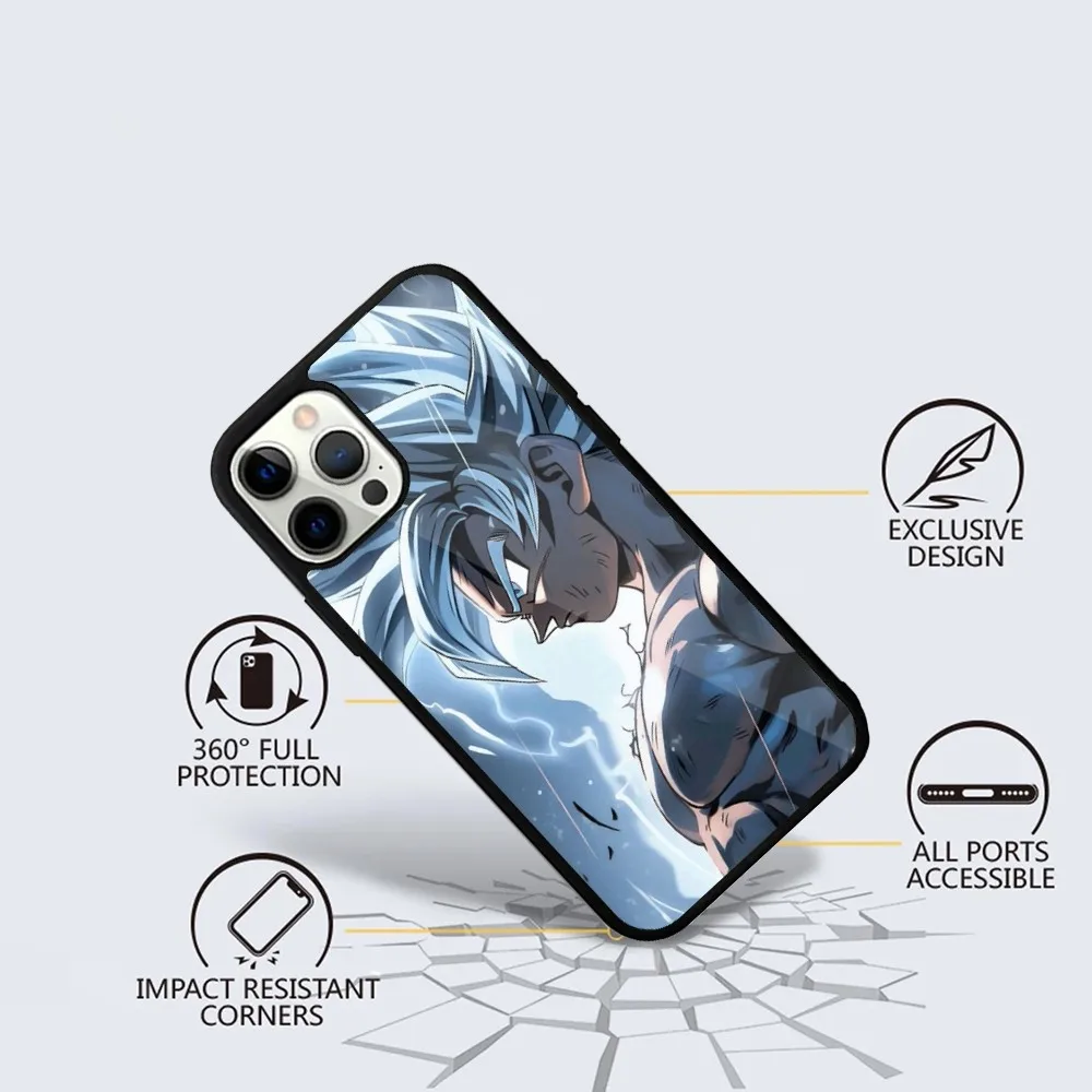 Anime D-DragonES-B-Ball-G-Goku Phone Case For iPhone 16,15,14,13,12,11,Plus,Pro,Max Mini Magsafe Magnetic Wireless Charging