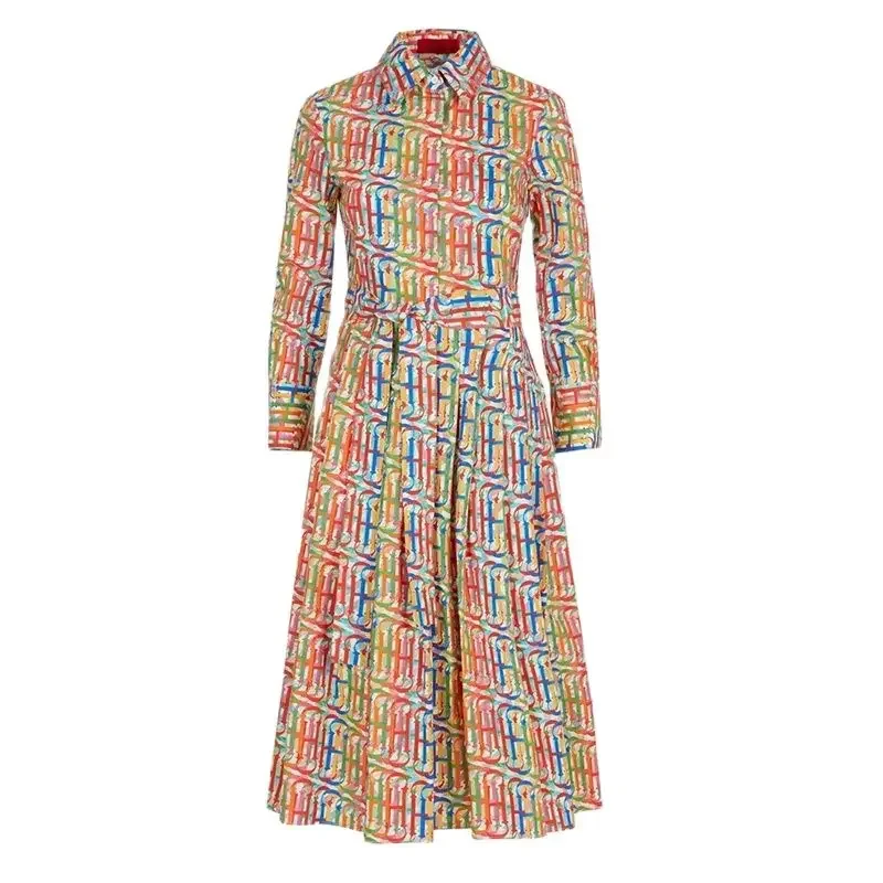 CHCH Women's Dress High Grade Elegant Luxury Long Sleeved Dress - Image 5