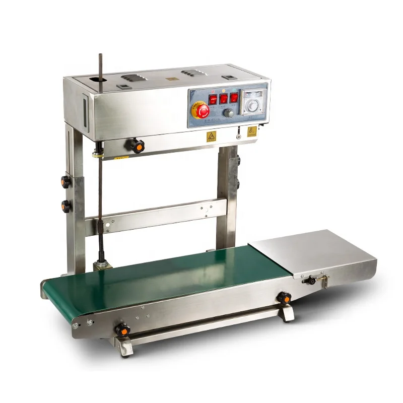 Industrial Vertical Bag Sealer Aluminum Foil Bag Sealer Continuous Band Sealer Sealing Machines