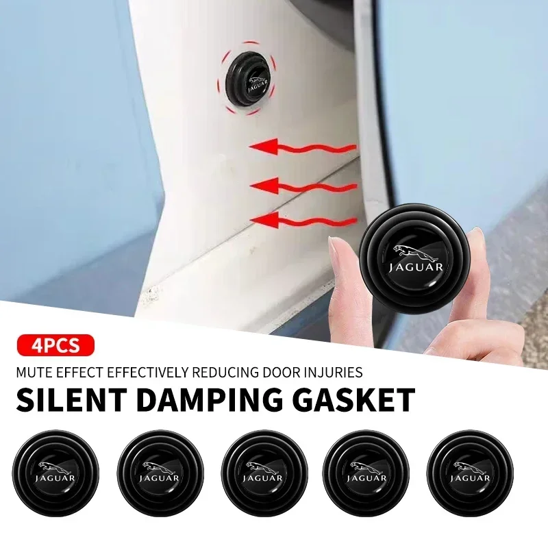 

4 шт. автомобильные амортизирующие подушки для шумоизоляции и защиты от ударов для Jaguar XF, XE, XJ, F-Pace, X-Type, S-Type, F-Type, E-Pace, I-PACE, XK. Автотовары.