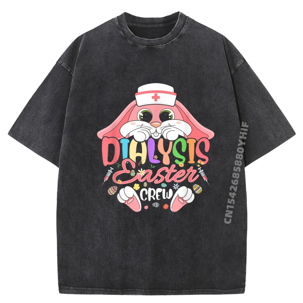 

Dialysis Nurse White T Shirt Man Clothes Classic Washed Shirt Mens Vintage Printed Tees Mens Designer Clothes