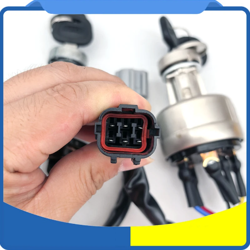 21N4-10400，21N4-10430，Ignition Switch For Hyundai R55,R60,R80,R140,R140-7A,R150-7.R210-7.R215-7R220-7.R225-7.R250-7R305,R360