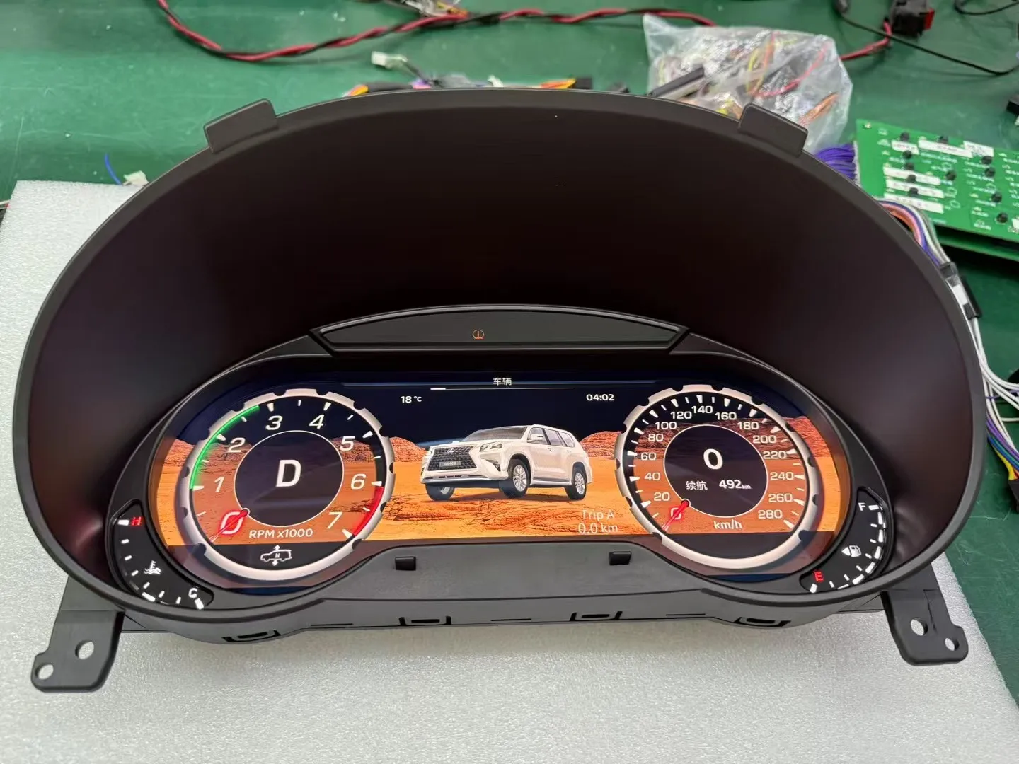 

12,3-дюймовый новейший продукт для Nissan Patrol Y62 2010-2021, цифровой виртуальный кабина, приборный датчик, кластерный спидометр, ЖК-дисплей, приборная панель