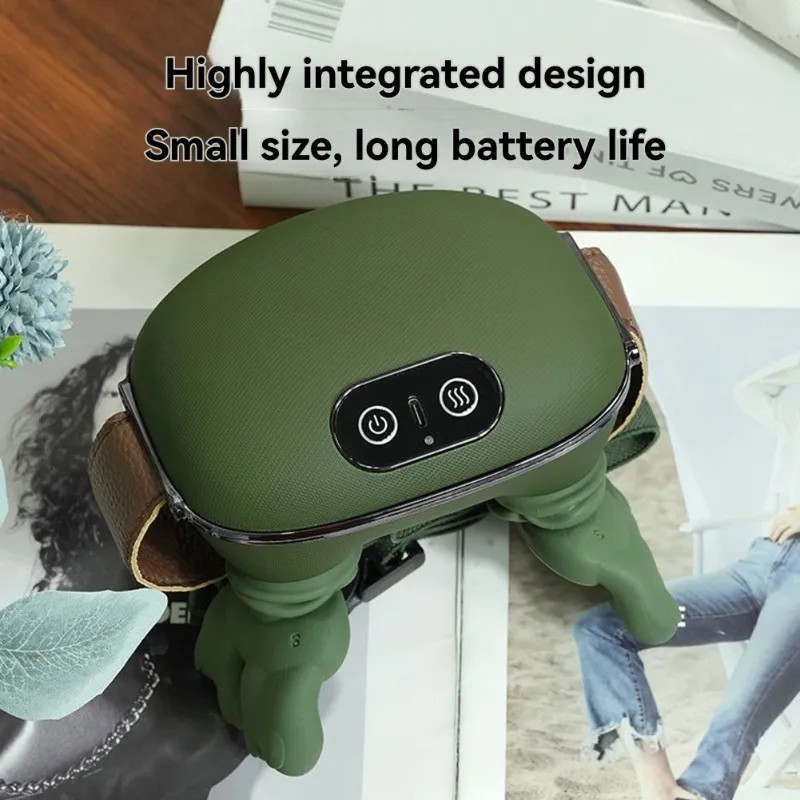 AB68 شبه منحرف الرقبة مدلك عنق الرحم ماستر مستوى بيونيك اليد الكتف الرقبة أداة تدليك