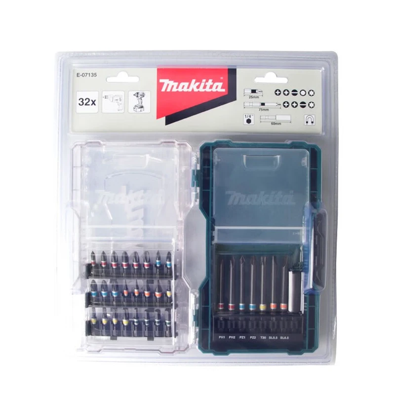 Makita E-07135 Drill Socket Extension Rod Ultra Hard Industrial Grade Electric Screwdriver Set