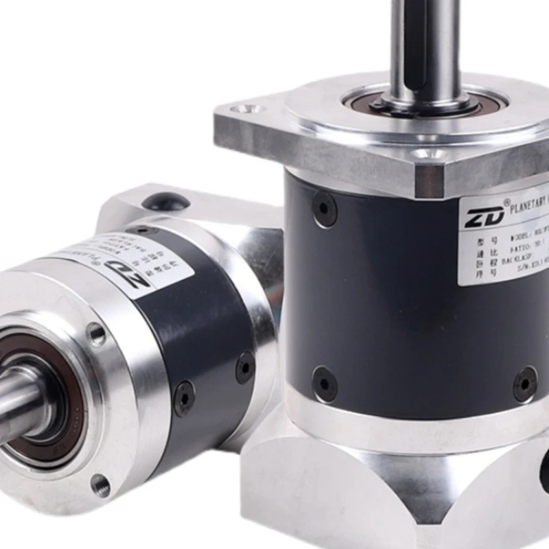 Straight tooth planetary reducer with stepper servo motor reducer