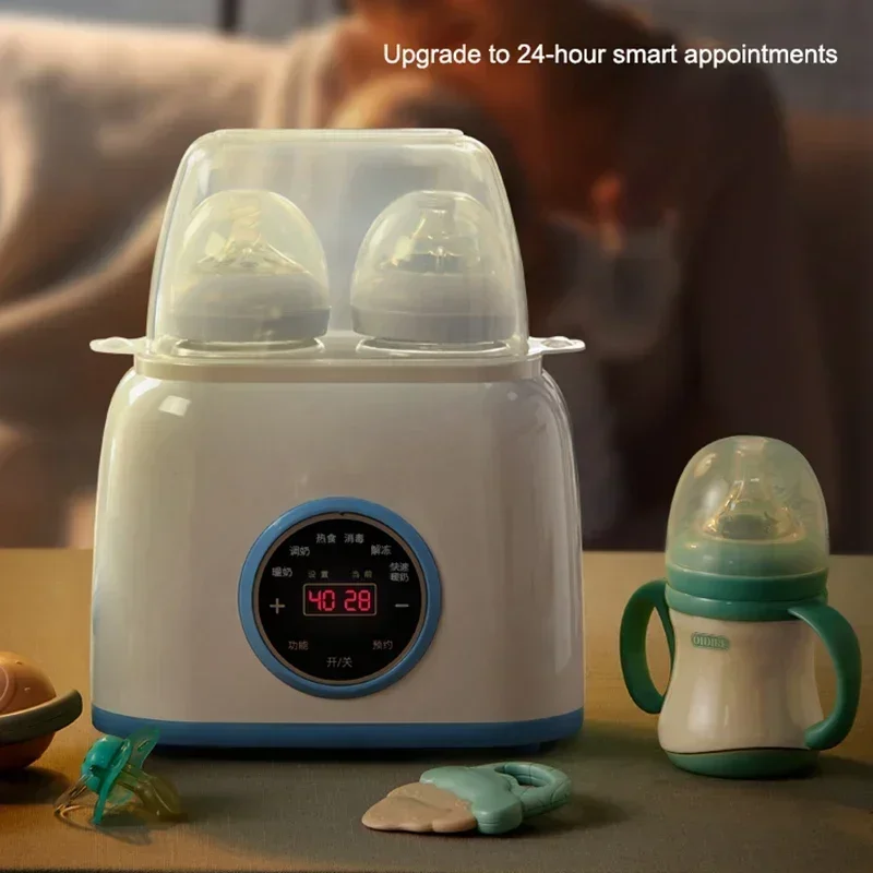 

Настольный электрический подогреватель бутылочек, стерилизатор для бутылочек 2-в-1, автоматический нагрев с постоянной температурой, подогрев грудного молока, детская бутылочка W