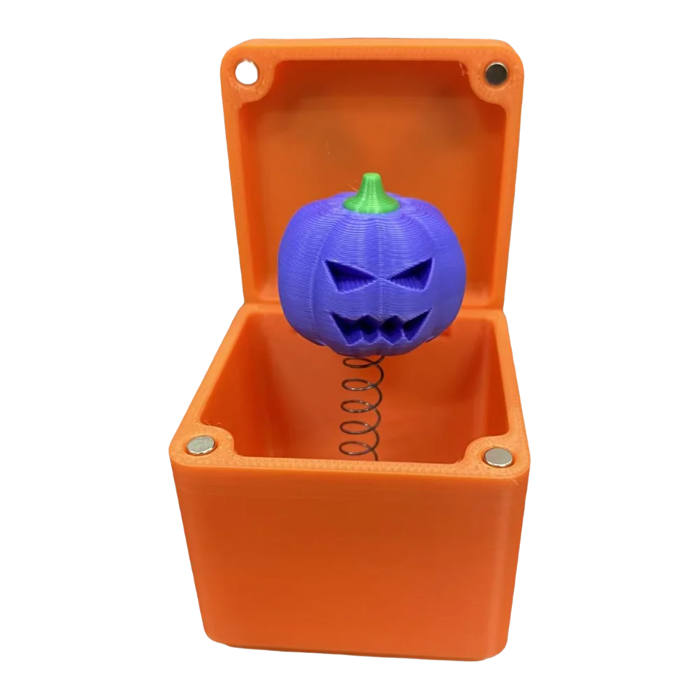 Funny Interesting Prank Gift Box Creative Novelty Halloween Annoying Gift Box Spider 3D Printed Pop-Up Surprise Easter