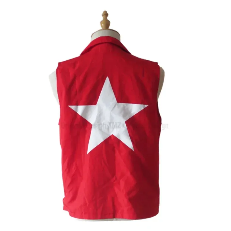 سترة KOF King of Fighters Terry Bogard سترة لعبة سترة تنكرية لحفلات الهالوين كرنفال