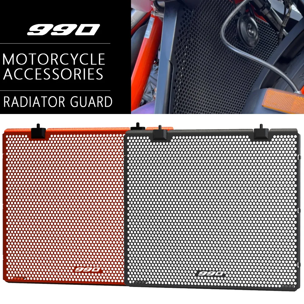 

Motorcycle Accessories Radiator Guard Grille Protective Cover Protector Grill Cover FOR 990 Duke 990Duke 2024-2025-2026 Duke 990