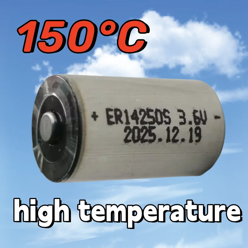 

1PCS ER14250S 1/2AA 3.6V 150°C High Temperature Battery