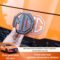 MG Special Car Logo Badge Modification Stickers Car Accessories For MG ZS 5 7 6 Cyberster MG4 EV ES5 HS ONE GT GS MG3 EZS 3SW