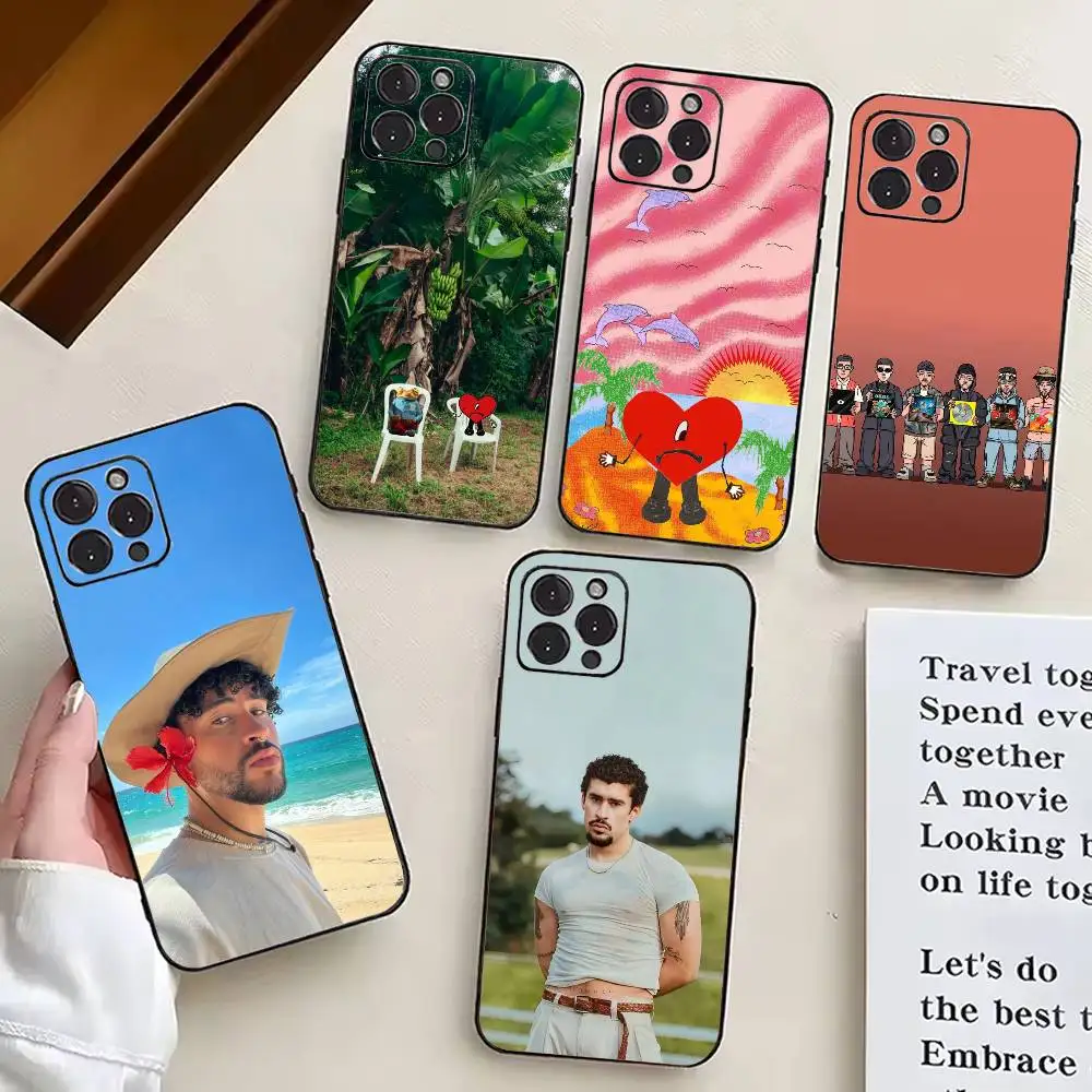 Rapper B-Bad B-Bunny Albums Phone Case Silicone Soft For IPhone 17 16 15 14 13 12 11 X XR Plus Pro Max Plus
