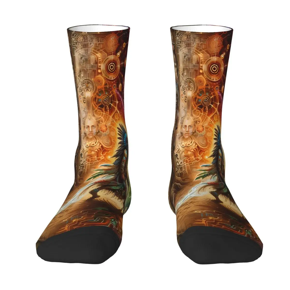 Primitive Tribes Sock Printed Man Polyester