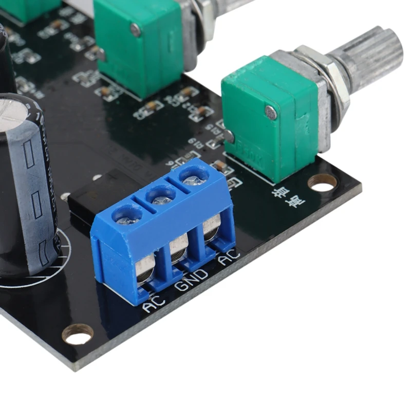 FFYY-NE5532 Amplifier Tone Preamp Board Treble Bass Midrange Volume Tone Control Adjustment Pre-Amplifier