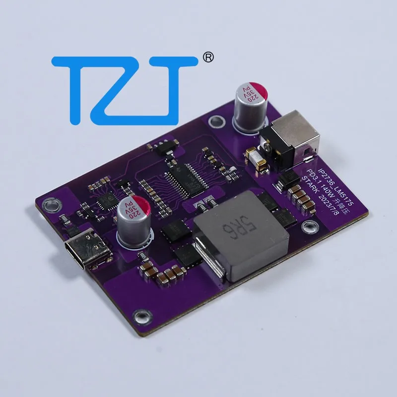 TZT 140W PD3.1 Fast Charging Module Phone Charger (One-way Buck-boost Module/One-way Buck Module) with Acrylic Shell