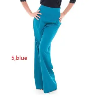 Ballroom Dancing Fox trot Quick step tango Modern tango Waltz competition practice pants trousers p1302