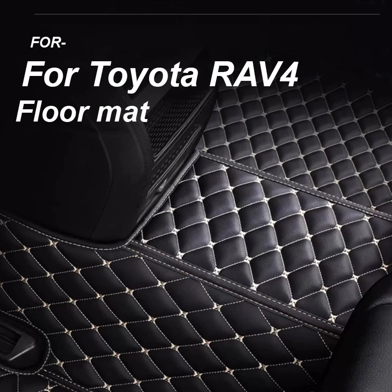 

Роскошные автомобильные коврики для Toyota RAV4 Ravufō XA20 2001 2002 2003 2004 2005, 3-дверные антигрязные накладки, автомобильные коврики, напольный матовый коврик