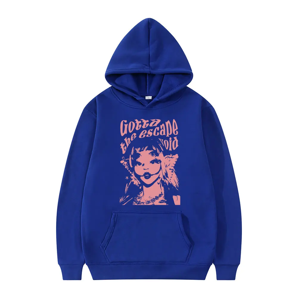 Melanie Martinez Portals Print Hoodie Men Women Harajuku Fashion Hip Hop Loose Hoodies Y2K Clothes Streetwear Hipster Sweatshirt