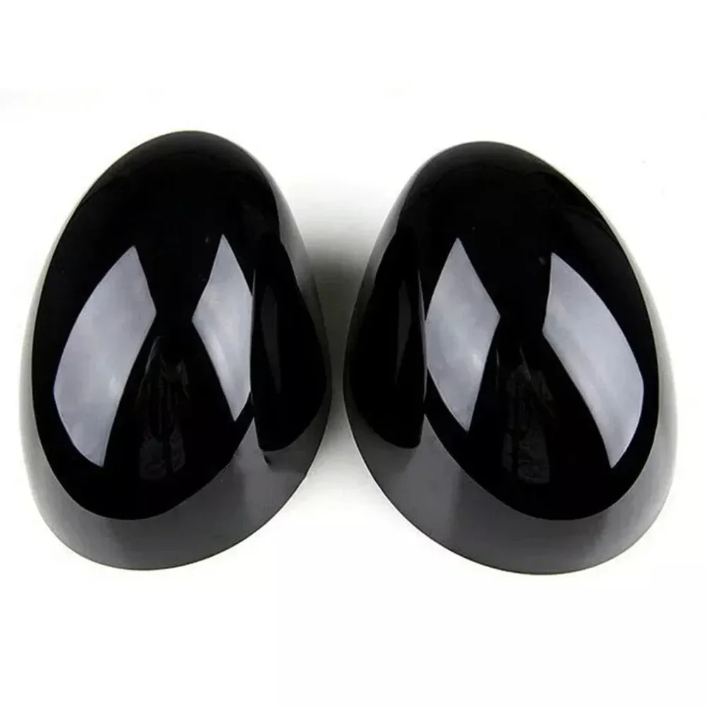 Upgrade Your For BMW for Mini's Mirror Enhancements with Gloss Black Mirror Cover Cap Casings for F54 F55 F56 F57 (LHD)