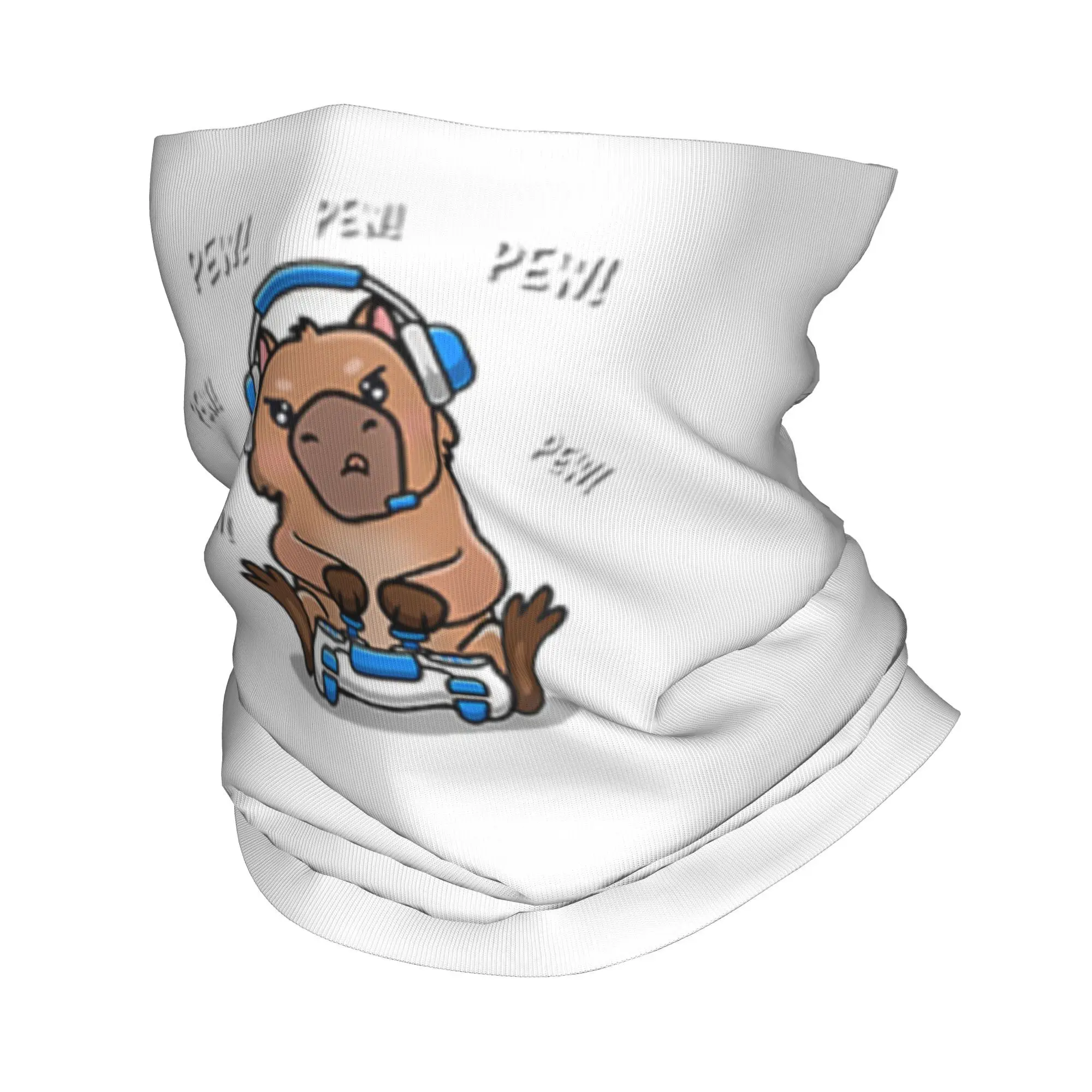 

Capybara Bandana Neck Cover Printed Mask Scarf Warm Headwear Running For Men Women Adult Windproof