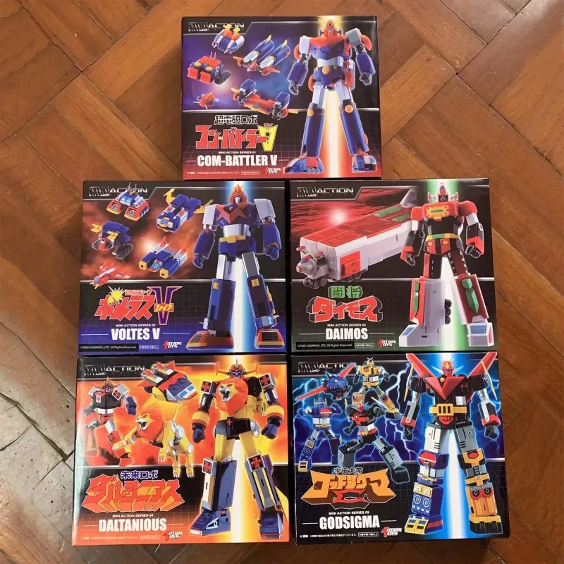 Action Toys Mini Action Series Voltes V. Rurun. Available Now Mini