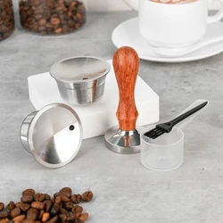 Refillable Coffee Capsule Cup Compatible With Dolce Gusto Models Reusable Coffee Pods Coffee Maker Accessory