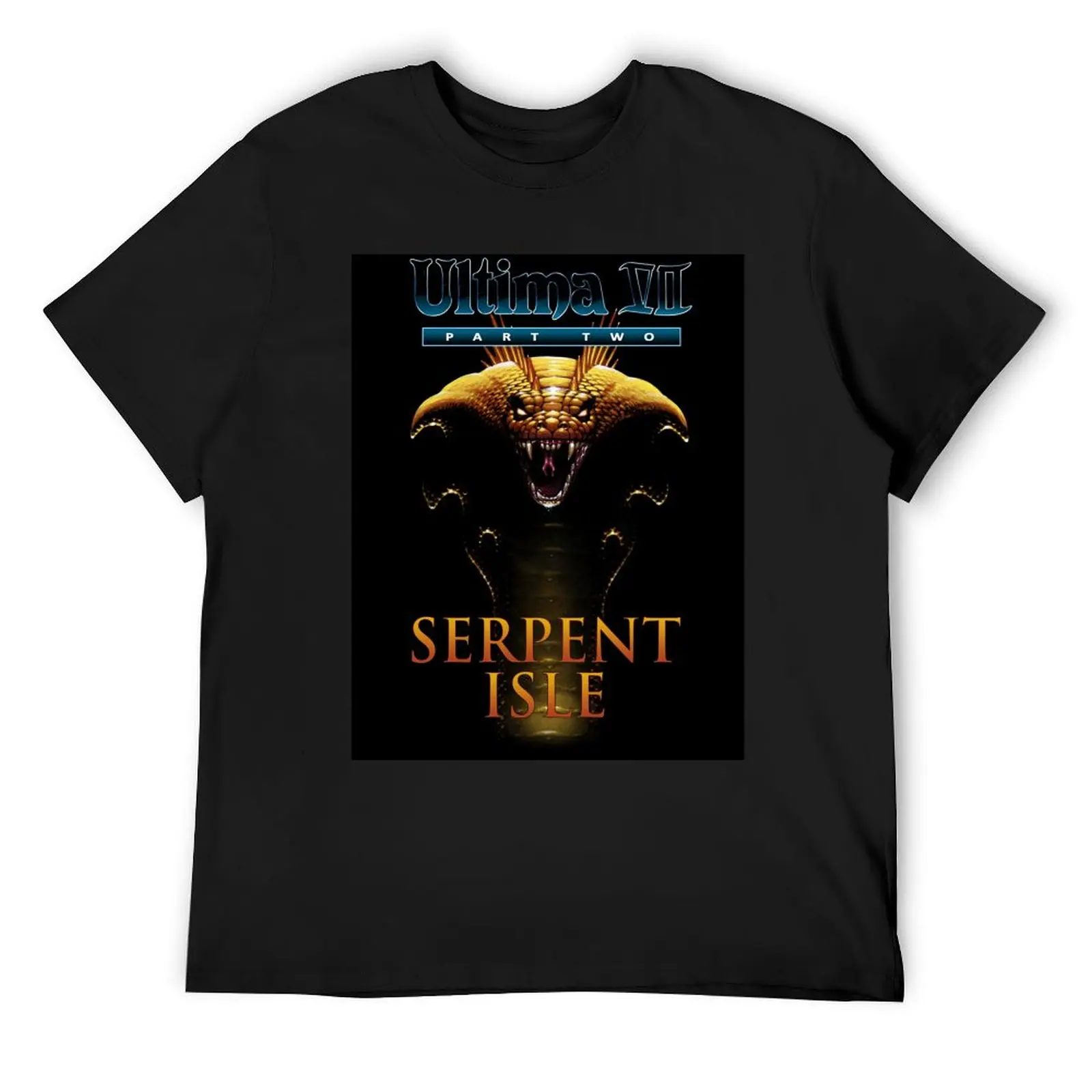 Classic Game Covers - Ultima VII Serpent Isle T-Shirt essential t shirt customs blacks man t shirt shirts men graphic