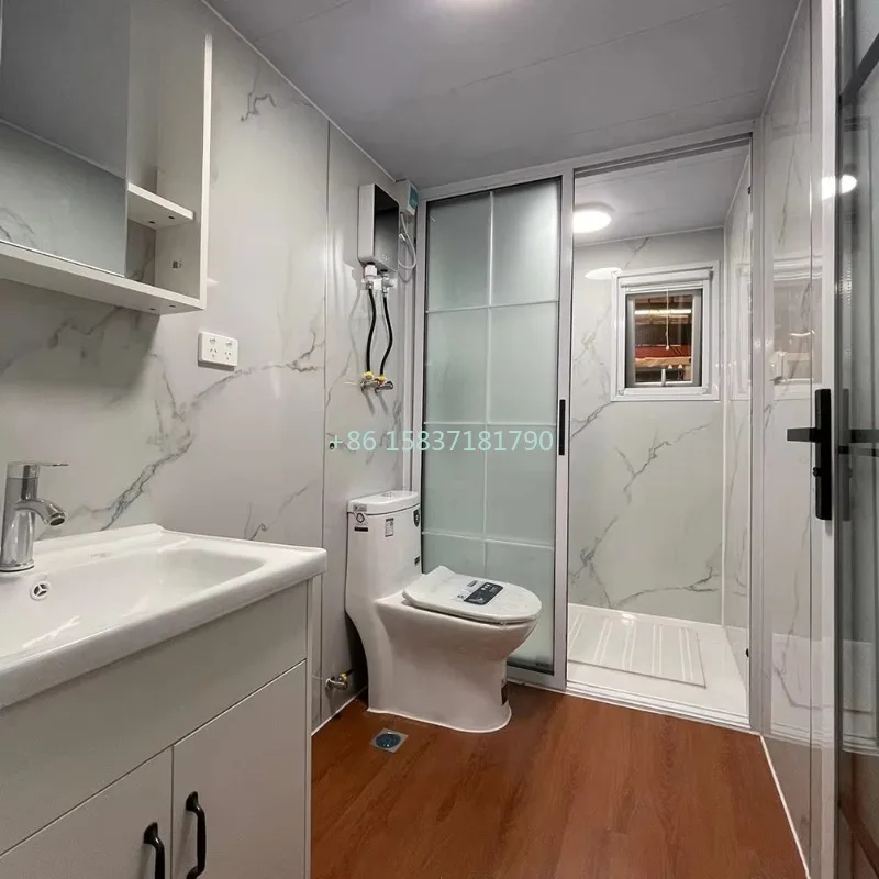 Waterproof 20Ft 40Ft Container House Expandable Prefabricated House Kitchen Prefab Granny Flat Mobile Tiny Home Casa Contenedor