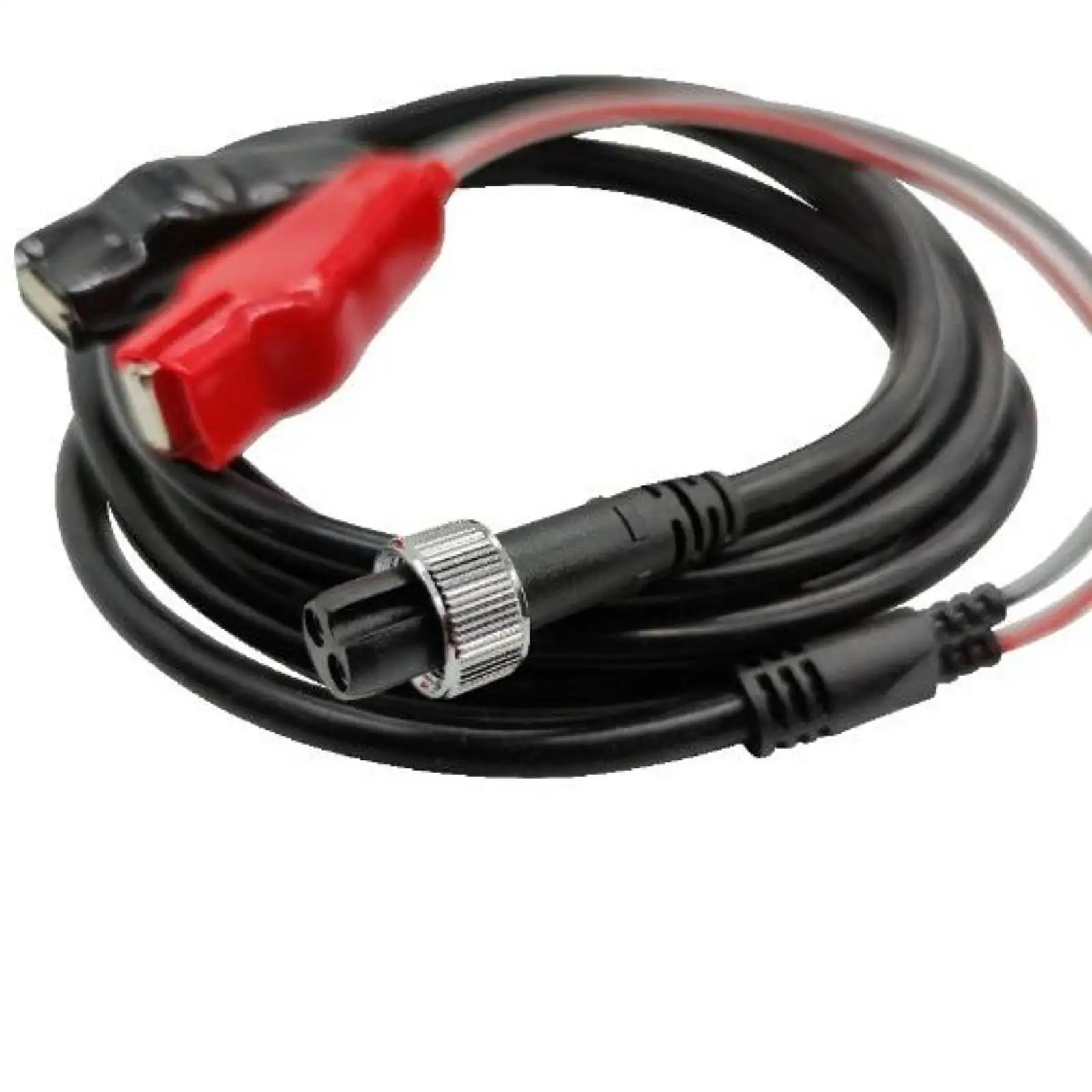Electric Reels Power Cord Multifunction Battery Connection Line for Shimano/daiwa Daiwa 800mjs Shimano 800 1000 Ryoby 2.5mm Miya view 3