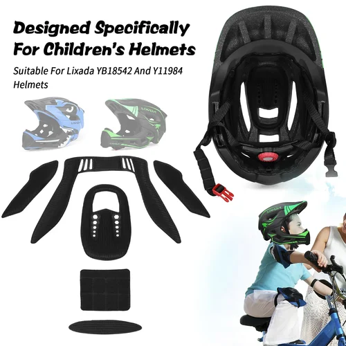 Imagen 2 del producto Nuevo Casco Integral Desmontable para Niños, Ajustable, Resistente a Impactos, Equipo de Seguridad Deportiva para BMX, Bicicleta, Skateboarding y Patinaje sobre Ruedas
