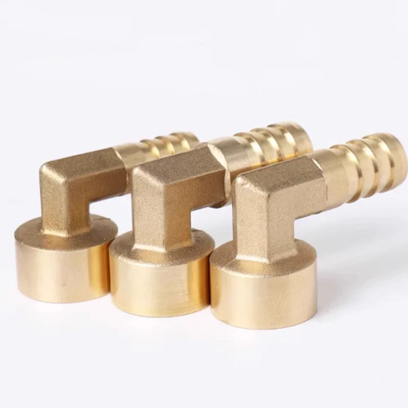 Pipe Fittings 8/10/12/14/16mm Barb 1/2" BSP Brass Female Thread Elbow Hose Barbed Fitting Copper Coupler Connector Adapter