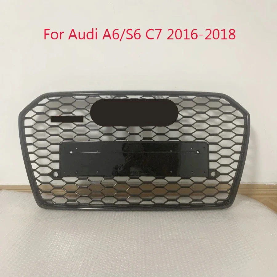 

Front Grill Modification Of RS Style Grille For AudiA6/S6 C7 2016 2017 2018 Auto Accessories