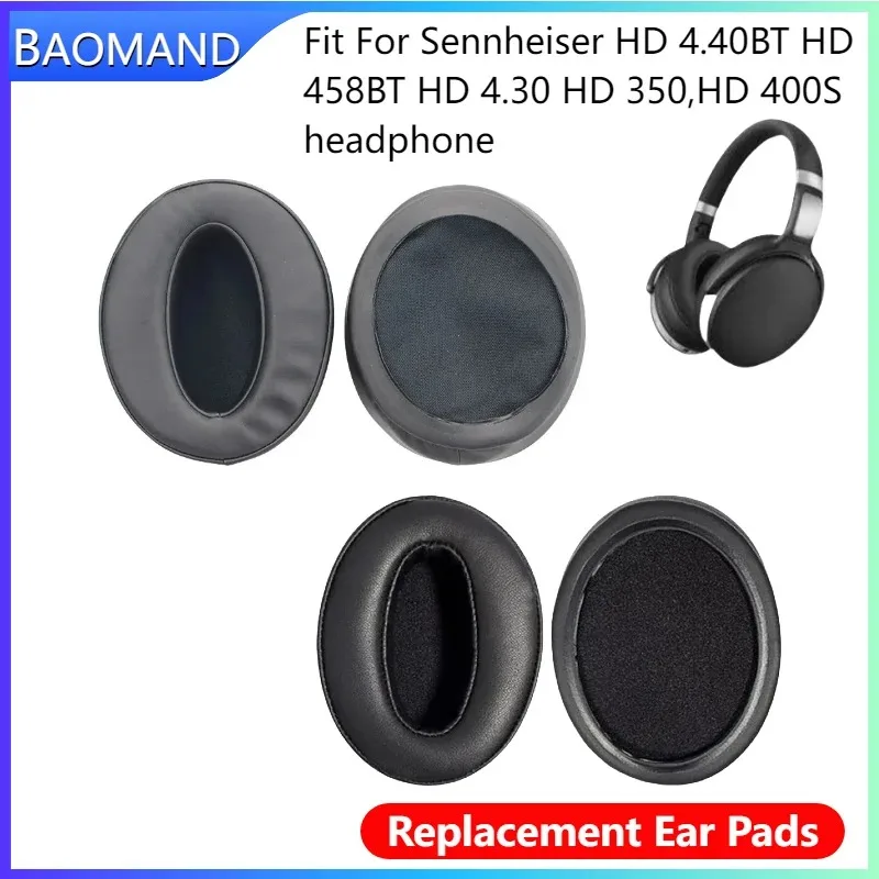 

Ear pads for Sennheiser HD 4.40BT HD 458BT 400S Headphones Memory Foam Ear Cushions Earpads headset Leather