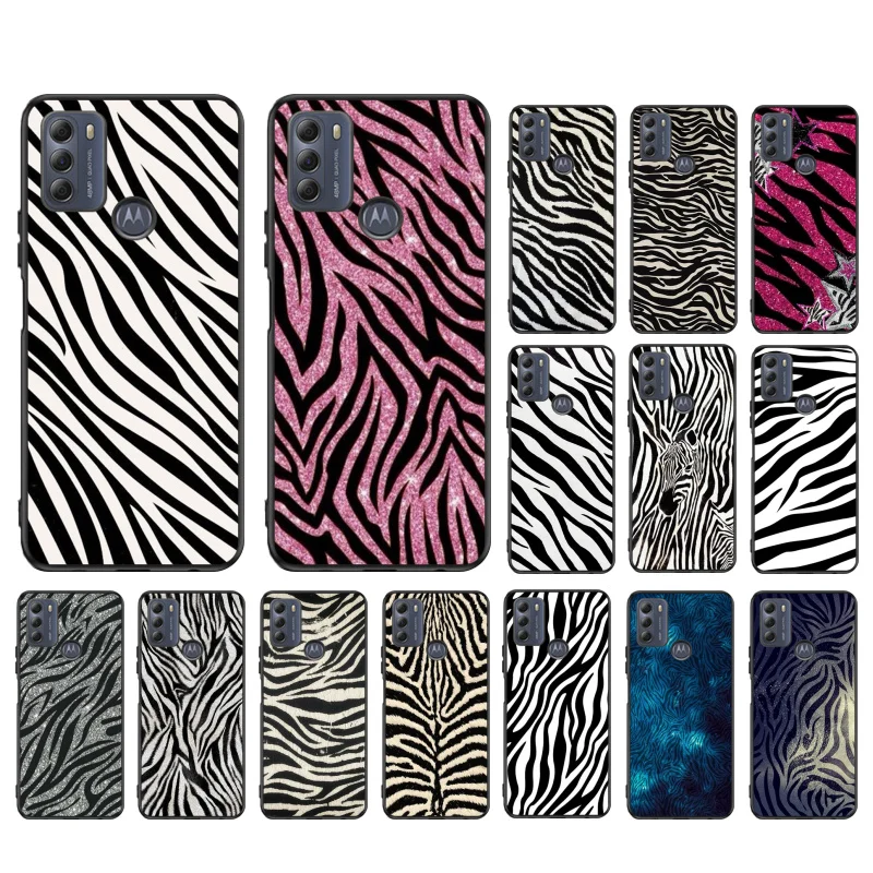 

Phone Case For Moto G86 G85 G75 G15 G05 G56 G72 G53 G54 G84 G60 G31 G32 G24 G 5G G Play Animal Zebra Stripe