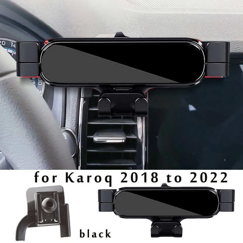 

LHD Car Phone Holder For Skoda Karoq 2021 2017 2018 2022 Car Styling Bracket GPS Stand Rotatable Support Mobile Accessories