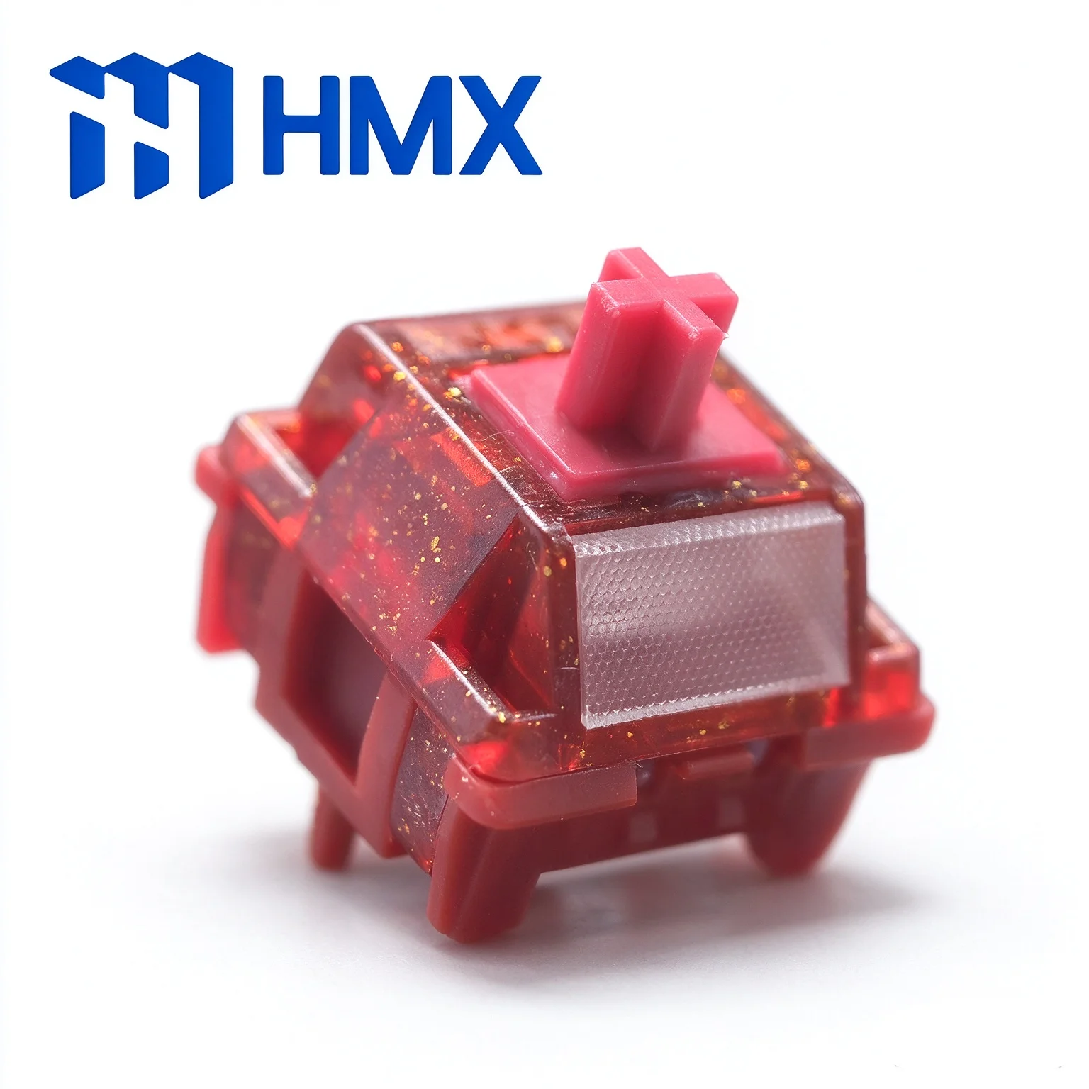 HMX Blossoms Switches HIFI Keyboard Switch with Rich Mid-Range & Mellow Thud Sound 5 Pin 42g Linear Mechanical Keyboard Switches