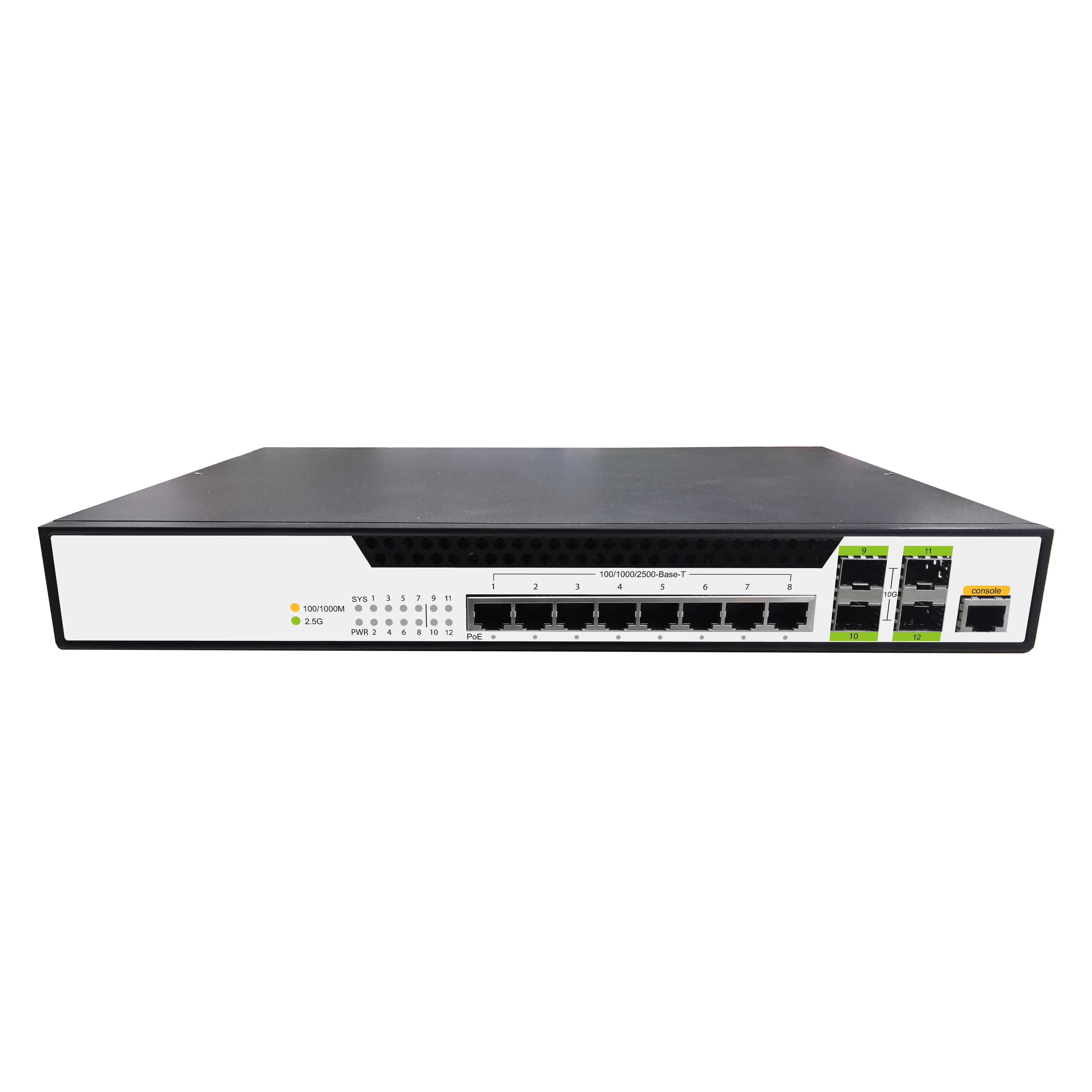 

4/8/16/24/48 Port 2.5G Multi-Gigabit Easy Smart Managed PoE Desktop Network Switch With 10G SFP Slot Uplink VLAN managed