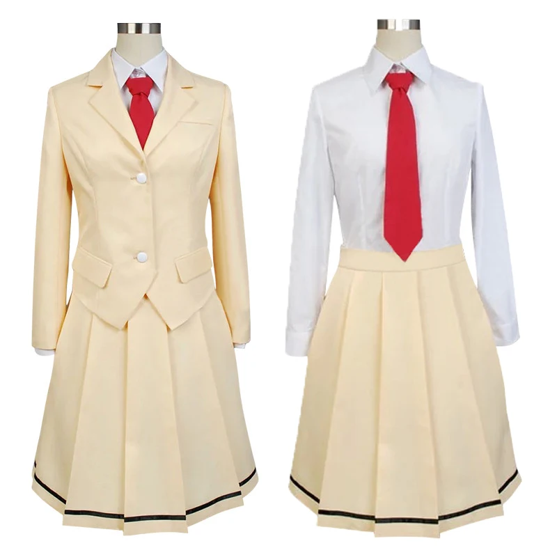 Anime WataMote Tomoko Kuroki Cosplay Kuroki Tomoko Costume Jk Uniforme scolastica Vestito Bella Lolita Festa di Halloween Parrucche nere Cos
