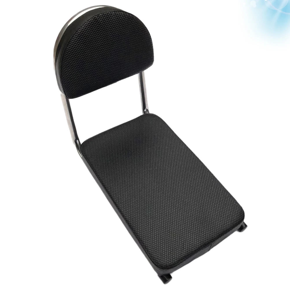 

Thickened Bike Rack Behind Rear Saddle Child Seat Cover Baby Bike Chair Cycling Safety Back Seat Cushion Non Slip Black Soft