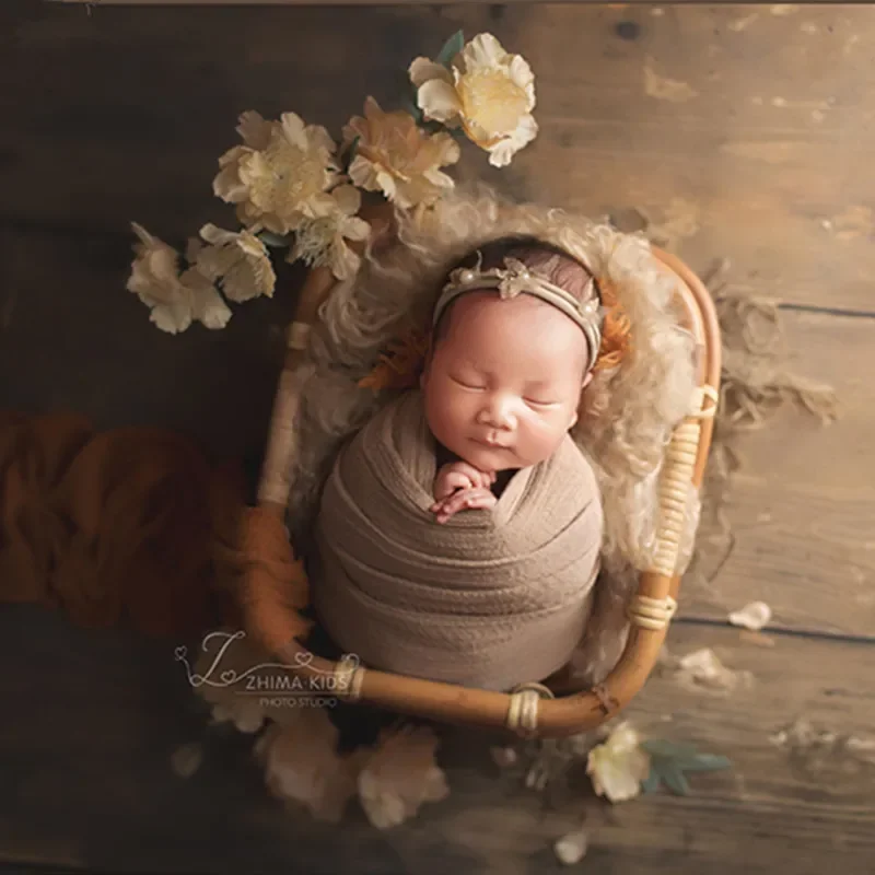 100% yün paspaslar bebek fotoğraf battaniye yenidoğan Wrap için arka plan Flokati sahne fotoğraf çekimi Accessories aksesuarları