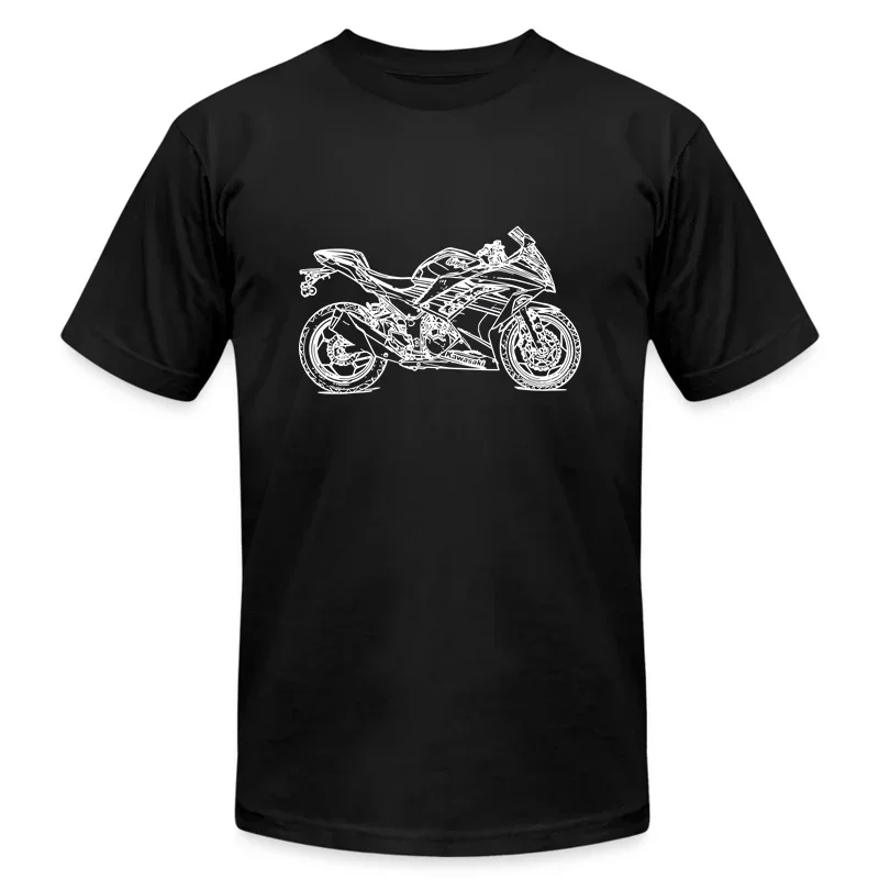 

2024 Kawasakis Ninja 300 KRT 2017 Motorbike Fan T-shirt Casual T Shirt Graphic Summer Short Sleeves 100% Cotton S-3XL