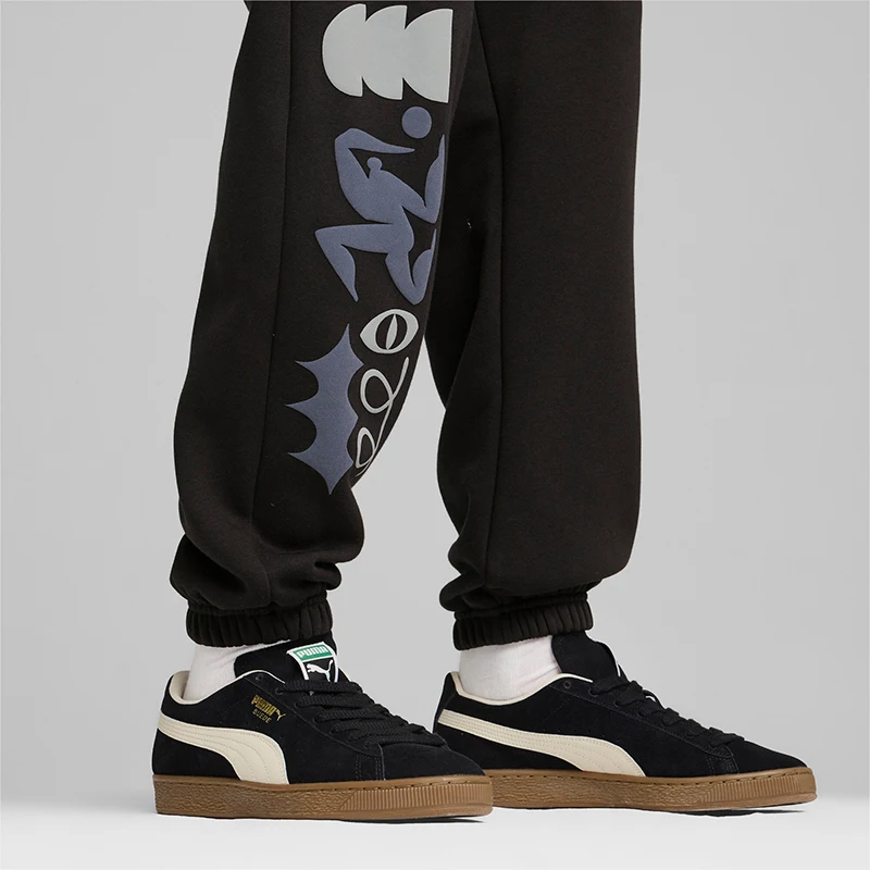 

Puma Genuine SUEDE Unisex Retro Low-Top Suede Lightweight Sport Canvas Shoes 396451-10