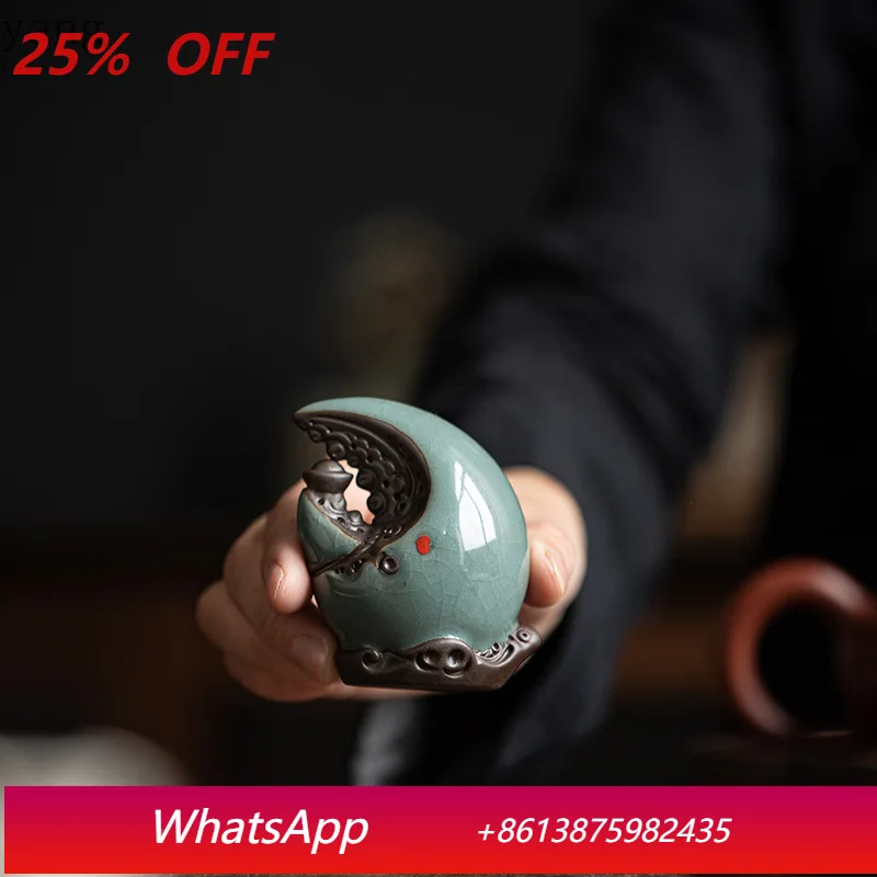 

CX tea pet ornament Pixiu crab claws tea ceremony can be raised