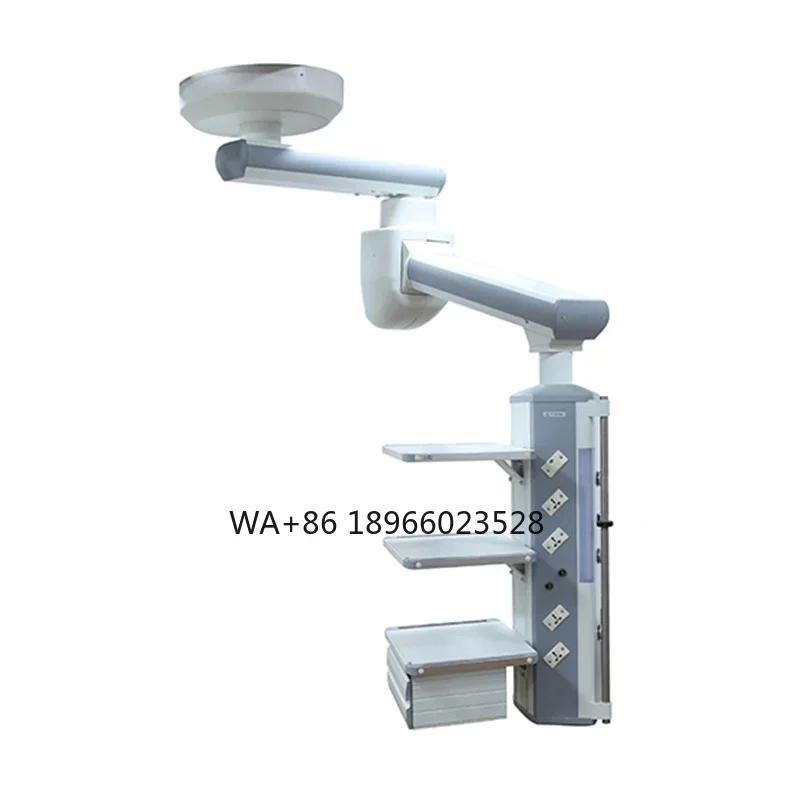 

Hospital Operating Pendant Medical gas system Combination ICU Room Double Arm Ceiling Bridge for Sale