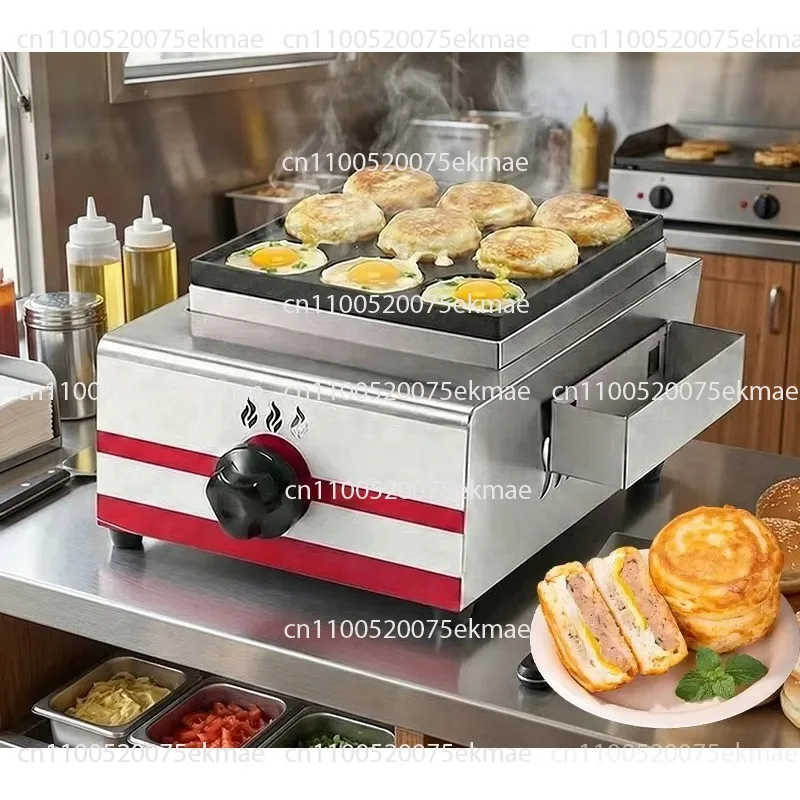 Large Capacity Egg Burger Machine, Meat and Egg Burger Machine